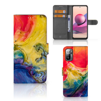 Hoesje Xiaomi Redmi Note 10/10T 5G | Poco M3 Pro Watercolor Dark - thumbnail