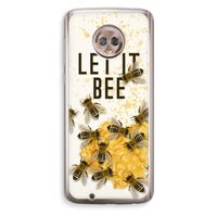 Let it bee: Motorola Moto G6 Transparant Hoesje