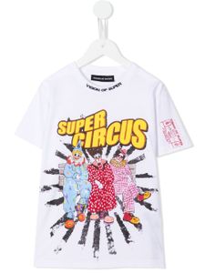 Vision Of Super Kids t-shirt Super Circus à imprimé graphique - Blanc