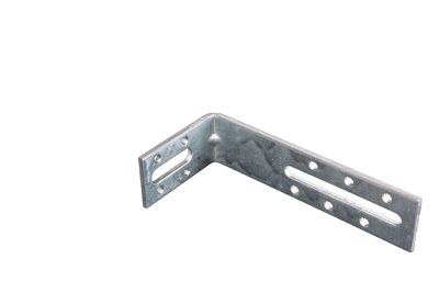 Waelbers Hoek m/ril 30x120x55mm, sendzimir (SV) 2 sleuf - 150 Stuk(s) - 478154.23