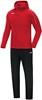 JAKO M9650D Vrijetijdspak Met Kap Classico Dames - Rood - 36