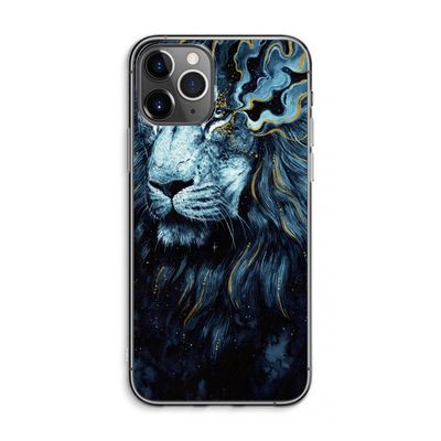 Darkness Lion: iPhone 11 Pro Max Transparant Hoesje
