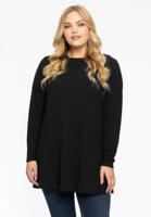 Yoek Tuniek flare boothals | Zwart | Maat 58/60