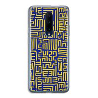 Majorelle Blue Print: OnePlus 7 Pro Transparant Hoesje