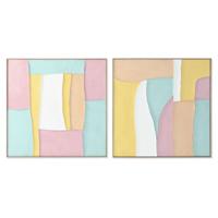 Canvas Home ESPRIT polyestyreen Canvas 102 x 4,5 x 102 cm