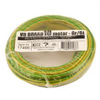 VD draad 10M geelgroen 2,5mm²