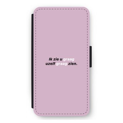 uzelf graag zien: iPhone 11 Pro Max Flip Hoesje