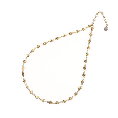 Go Dutch Label Ketting met Klavertjes Vier Goud