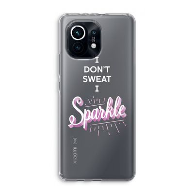 Sparkle quote: Xiaomi Mi 11 Transparant Hoesje