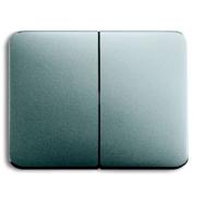 Busch-Jaeger 2CKA001751A2838 Serietoets Afdekking Titaan 1 stuk(s)