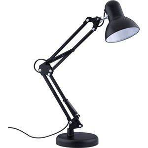 Bureaulamp - Verstelbaar - Retro - Klassiek - 1x40 watt - Zwart - Copy