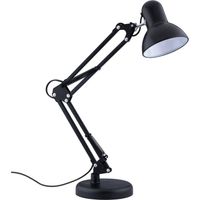 Bureaulamp - Verstelbaar - Retro - Klassiek - 1x40 watt - Zwart - Copy - thumbnail