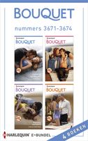 Bouquet e-bundel nummers 3671-3674 (4-in-1) - Annie West, Cathy Williams, Carole Mortimer, Melanie Milburne - ebook