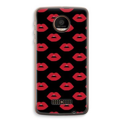 Lips: Motorola Moto Z Force Transparant Hoesje