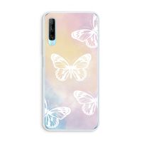 White butterfly: Huawei P Smart Pro Transparant Hoesje