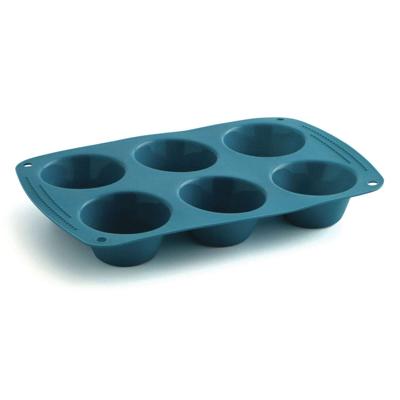 Bakplaat voor Muffins Quid Silik One (26,5 x 16,6 cm) (Pack 6x)