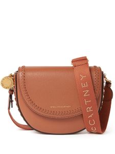 Stella McCartney sac porté épaule à bride logo - Marron