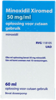 Xiromed Minoxidil 50mg/ml Oplossing voor Cutaan Gebruik