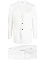 Dell'oglio costume à veste à simple boutonnage - Blanc