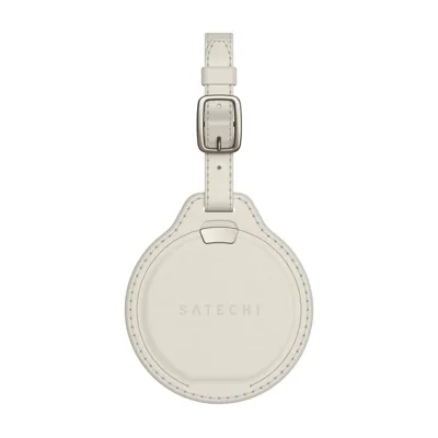 Satechi FindAll vegan-lederen baggage tag met FindMy - Sand