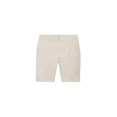 Mango Man regular fit short pastelgrijs