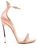 Casadei Cappa Blade Stratosphere satin sandals - Rose - thumbnail