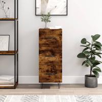 Dressoir 34,5x34x90 cm bewerkt hout gerookt eiken - thumbnail