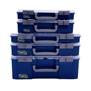 raaco CarryLite 80 4x8-12/DLU Blauw Polycarbonaat (PC), Polypropyleen (PP)