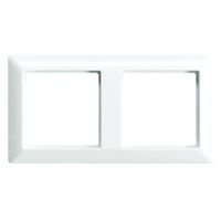 Jung AS500 afdekraam 2-voudig wit AS582WW
