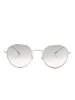 Oliver Peoples lunettes de soleil Altair à monture ronde - Argent