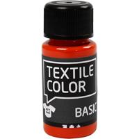 Creativ Company Textile color semi-dekkende textielverf - oranje, 50ml