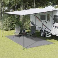 VidaXL Tenttapijt 4,5x2,5 m lichtgrijs
