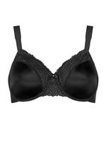 Triumph - Ladyform Soft W X - zwart, Maat:80C