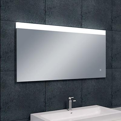 Wiesbaden LED Badkamerspiegel 120x60cm - Dimbaar met Spiegelverwarming