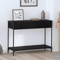 Wandtafel Other Zwart eiken 100 x 34.5 x 75 cm Bewerkt hout Wandtafel Other Zwart eiken 100 x 34.5 x 75 cm Bewerkt hout