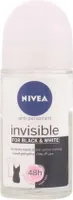 NIVEA Deo Roll-on Woman Invisble black&white fresh -  50 ML - thumbnail