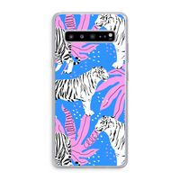 Tijger: Samsung Galaxy S10 5G Transparant Hoesje
