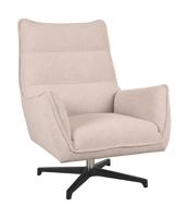 LABEL51 Draaifauteuil 'Rodia' Bouclé, kleur Naturel