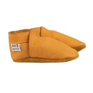 Baby Dutch babyslofjes nubuck Urban Oker Maat