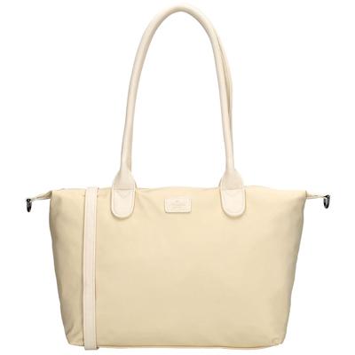 Charm London Handtas / Schoudertas Buckingham Mono Cream