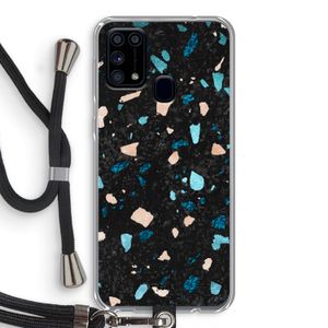 Terrazzo N°11: Samsung Galaxy M31 Transparant Hoesje met koord