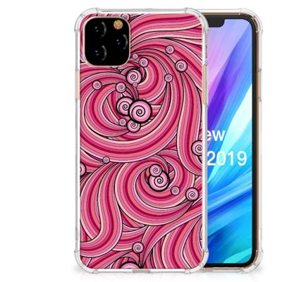 Apple iPhone 11 Pro Max Back Cover Swirl Pink Apple iPhone 11 Pro Max Back Cover Swirl Pink