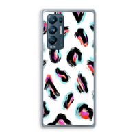 Cheetah color: Oppo Find X3 Neo Transparant Hoesje