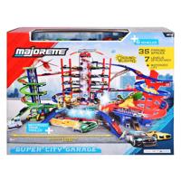 Majorette super city garage met 6 voertuigen
