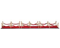 Red carpet, set of 7 - LEMAX