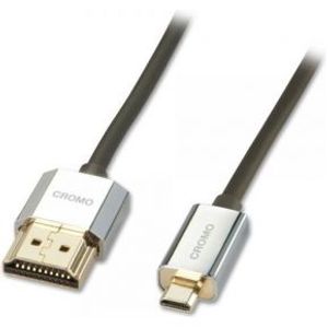 Lindy 41681 HDMI/Micro-HDMI 1m Zilver