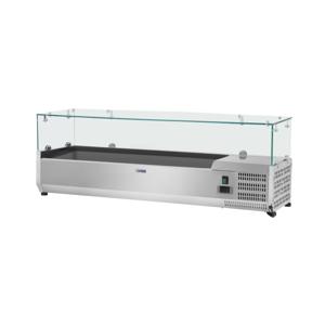 Opzetkoelvitrine - 150 x 39 cm - glasafdekking