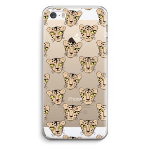 Tijger: iPhone 5 / 5S / SE Transparant Hoesje