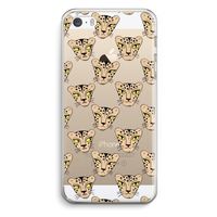 Tijger: iPhone 5 / 5S / SE Transparant Hoesje