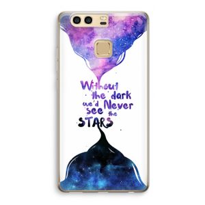 Stars quote: Huawei P9 Transparant Hoesje